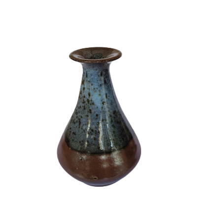 Glossy Antique Ceramic Flower Vase - Set of 2