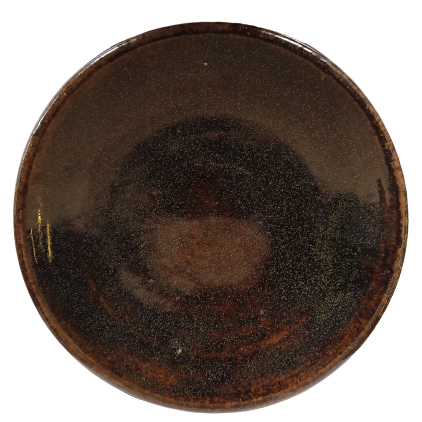 Brown Ceramic Plate
