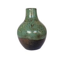 Thumbnail for Green and Brown Vase - Set of 2