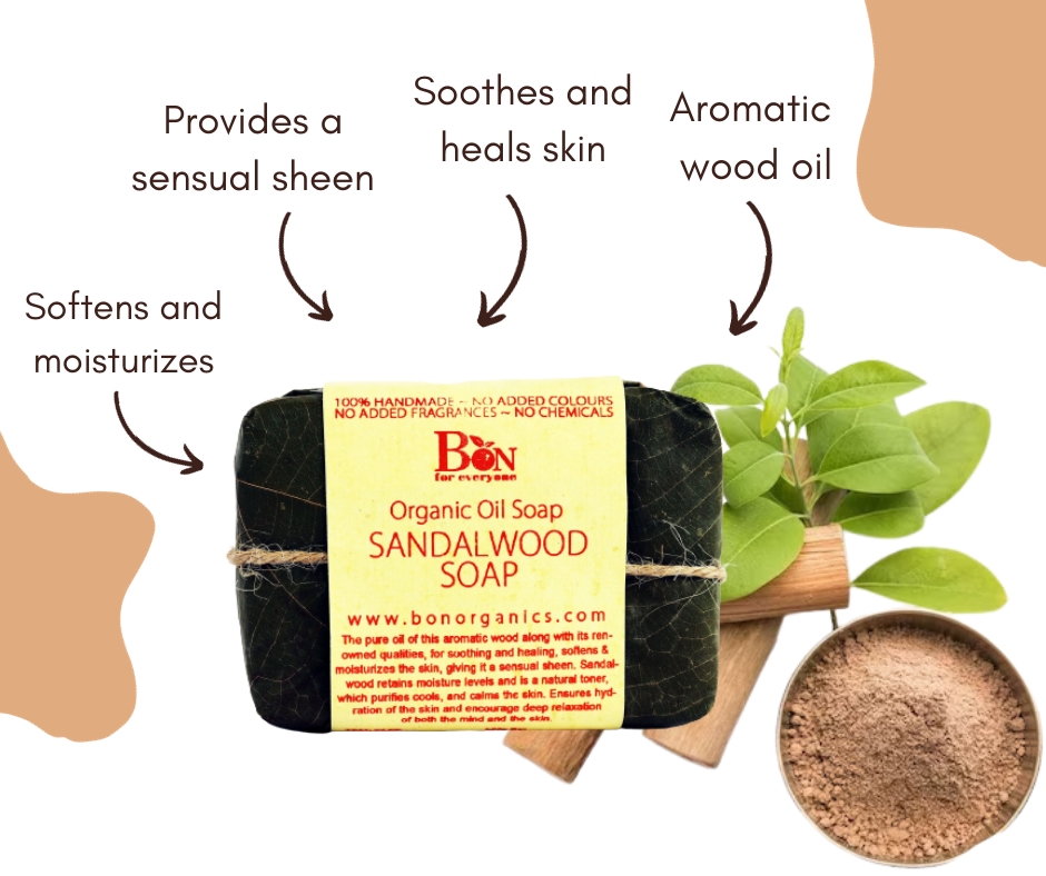 chemical free organic sandal soap