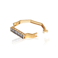Thumbnail for Adjustable bracelet adorned with Swarovski crystals