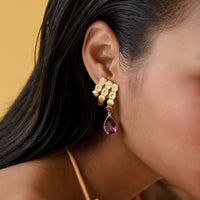 Thumbnail for gold plated earrings design
