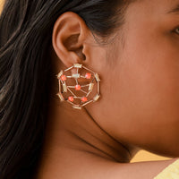 Thumbnail for Orange Stone Earrings