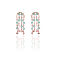 Thumbnail for inverted u shaped chain type earrings