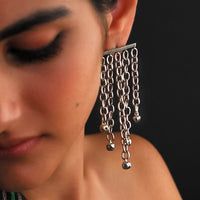 Thumbnail for Silver Plated Dangle Earrings