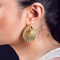 Thumbnail for oval shape stud earrings for wedding
