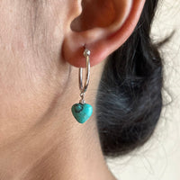 Thumbnail for sterling silver and turquoise earrings