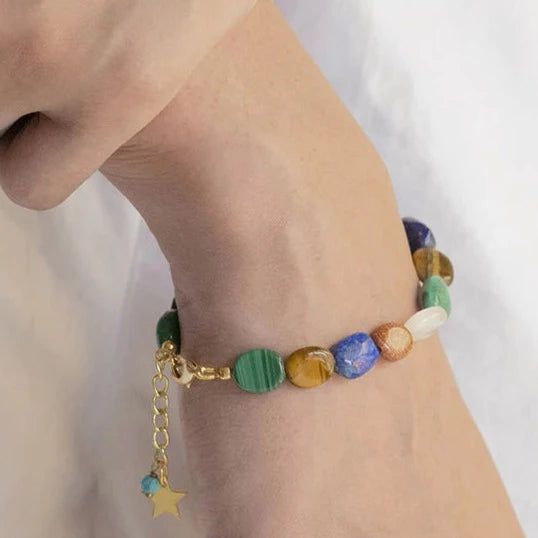 semi-precious stones bracelets