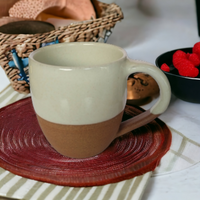 Thumbnail for Brown and White Coffee Mug