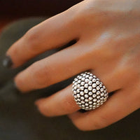 Thumbnail for silver bubble ring