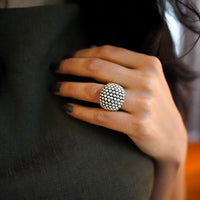 Thumbnail for Modern and minimal silver ring