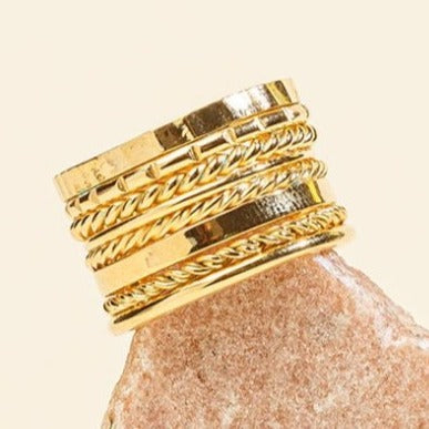 ring gold plated jewellery