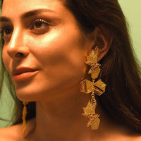 Thumbnail for leaf shaped earrings