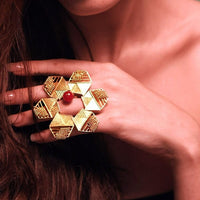 Thumbnail for hexagon shaped ring