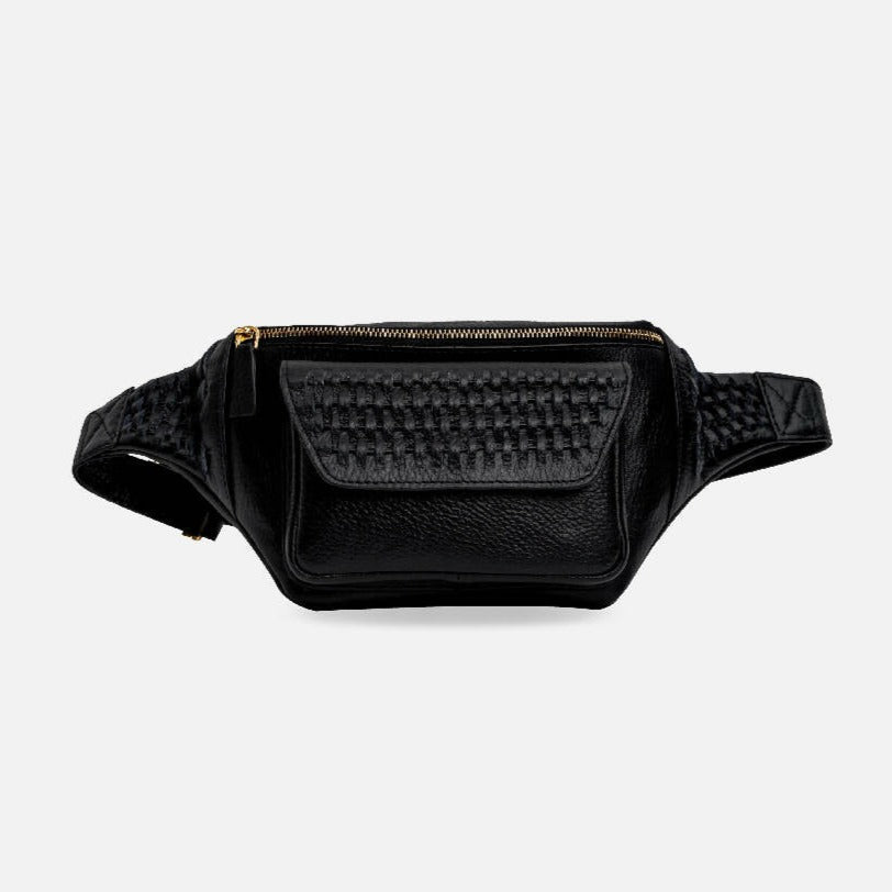 black and gold designer crossbody bag