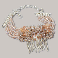 Thumbnail for DORO - Pink And Silver Women Wear Bracelet - Meraki Lifestyle Store