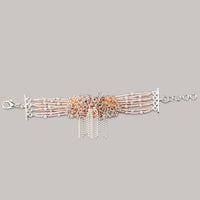 Thumbnail for DORO - Pink And Silver Women Wear Bracelet - Meraki Lifestyle Store