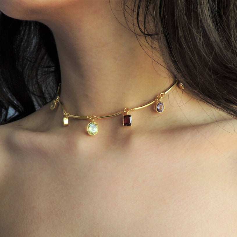 Naulakha Necklace in Gold Platted Haar