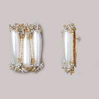Thumbnail for Silver Pearl Earrings