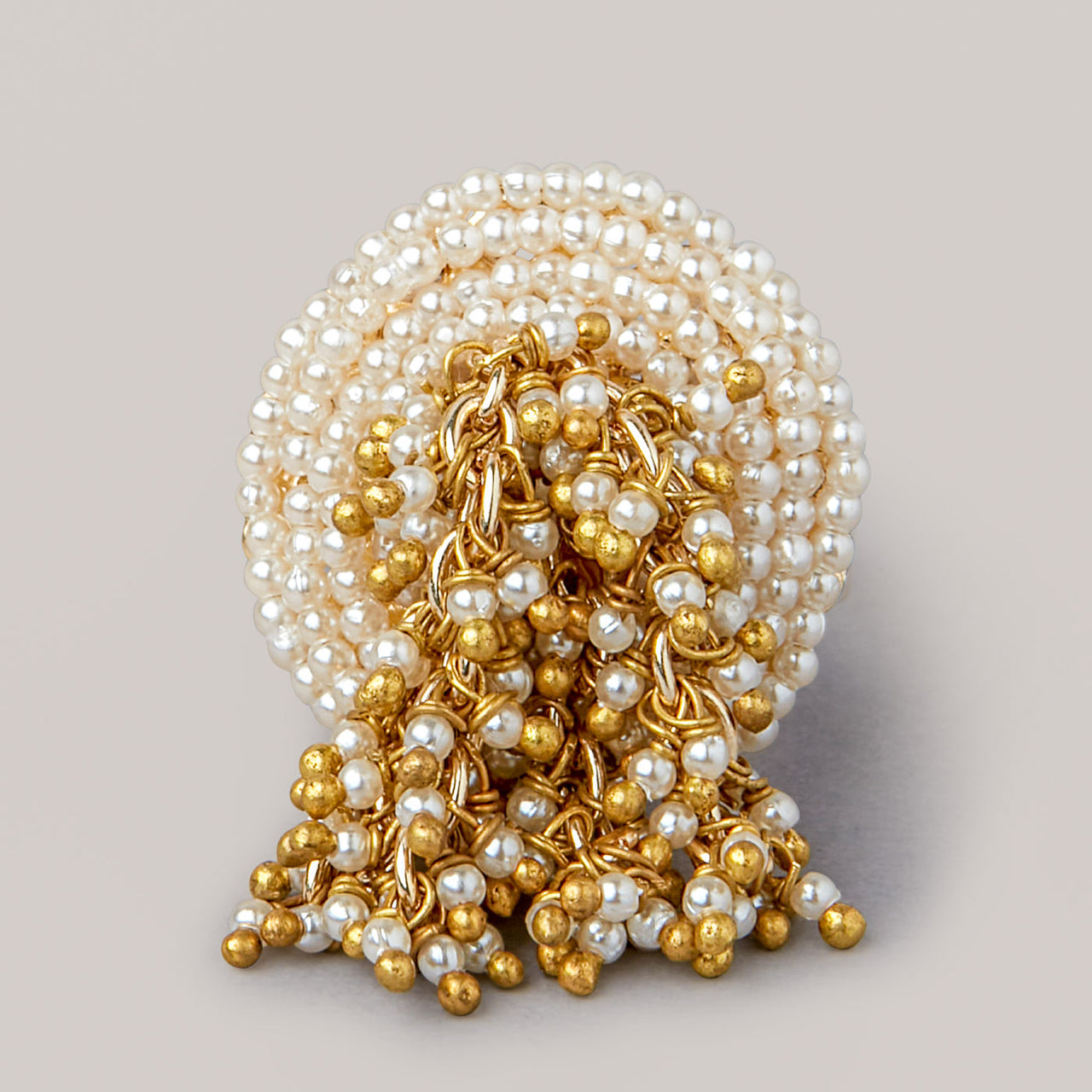 DORO - Gold Plated Versatile Heritage Pearl Ring - Meraki Lifestyle Store