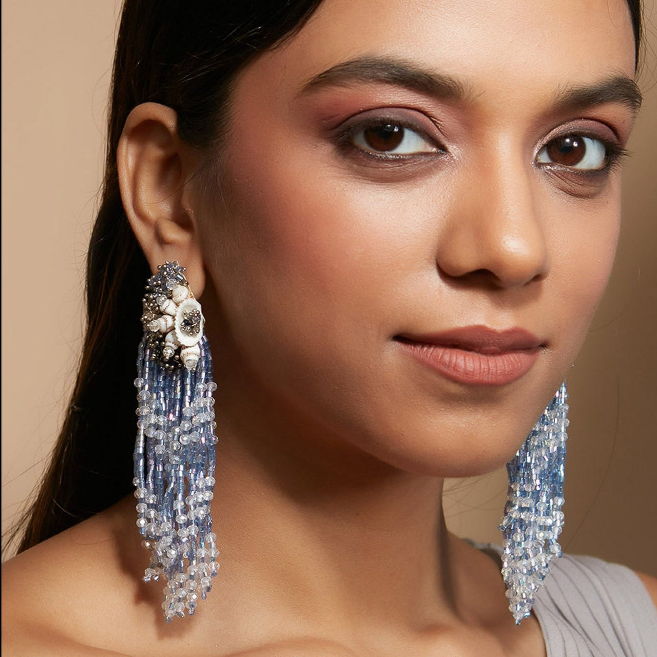 DORO - Gold Plated Designer Long Tassel Earrings For Women - Meraki Lifestyle Store