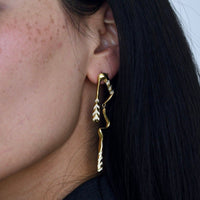 Thumbnail for Office wear earrings gold plated design