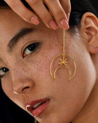 Thumbnail for Gold plated hanging earrings online