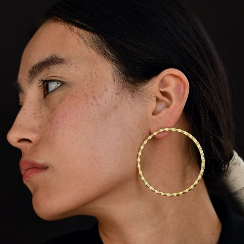 Women earrings for saree