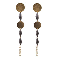 Thumbnail for Small round gold earrings: Elegant and timeless