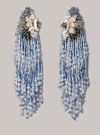 Thumbnail for DORO - Gold Plated Designer Long Tassel Earrings For Women - Meraki Lifestyle Store