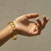Thumbnail for peridot bangle bracelet