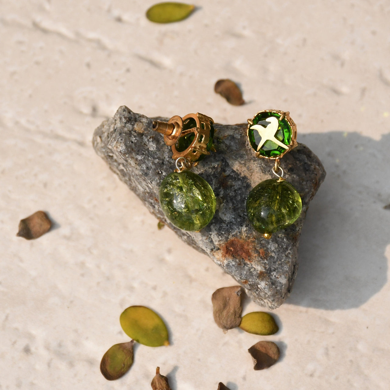 motif green beads jewellery online in india
