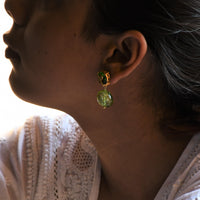 Thumbnail for glass bead earring for wedding