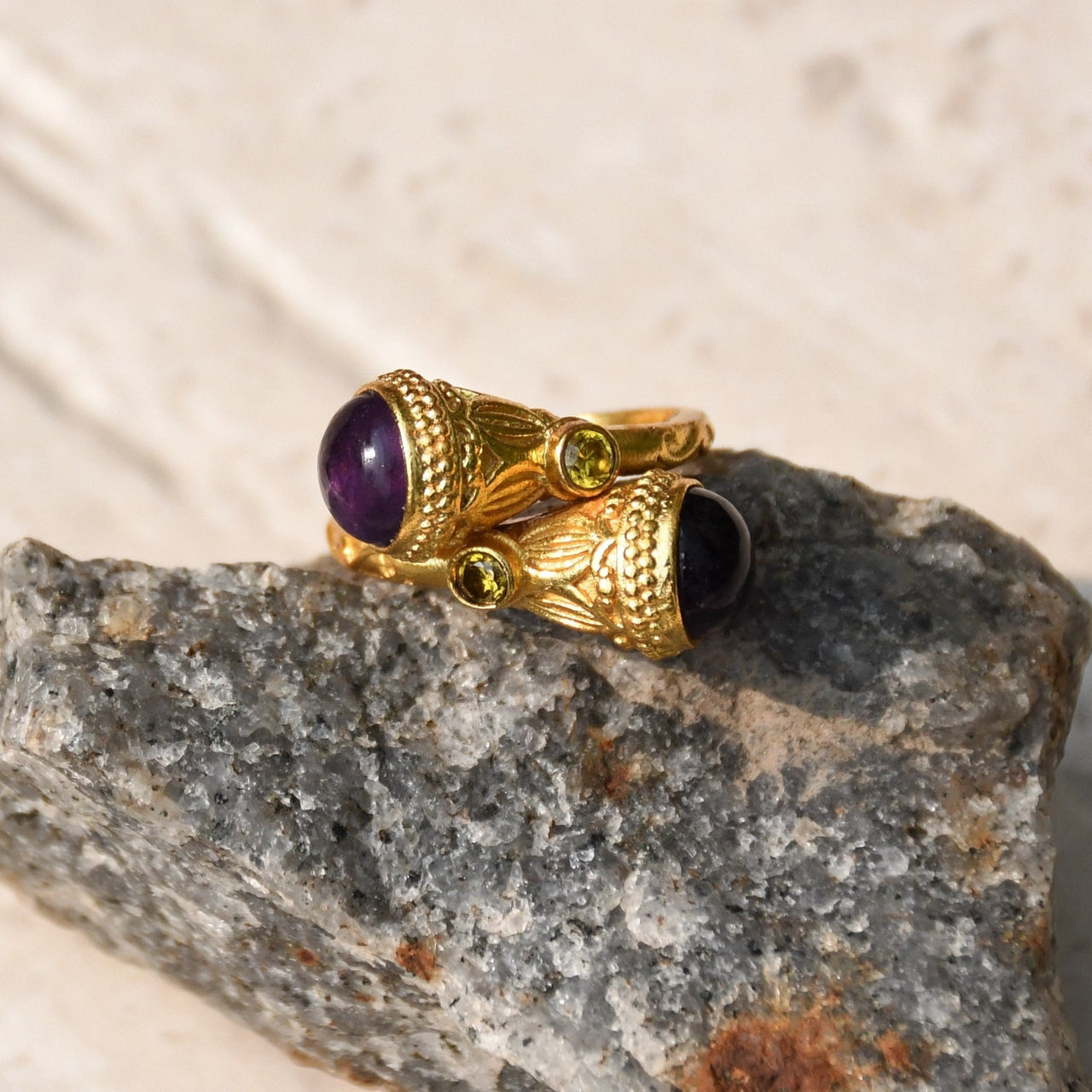 Purple stone Ring 