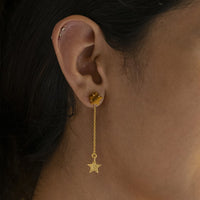 Thumbnail for tiger eye  stone earrings