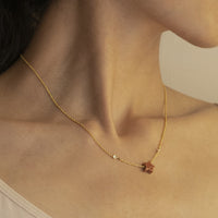 Thumbnail for Noyra - Marici Star Necklace - Zirconia Stone - Meraki lifestyle 