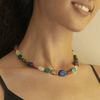 Thumbnail for Noyra - Galaxaia Necklace - 5 Stones - Meraki Lifestyle Store