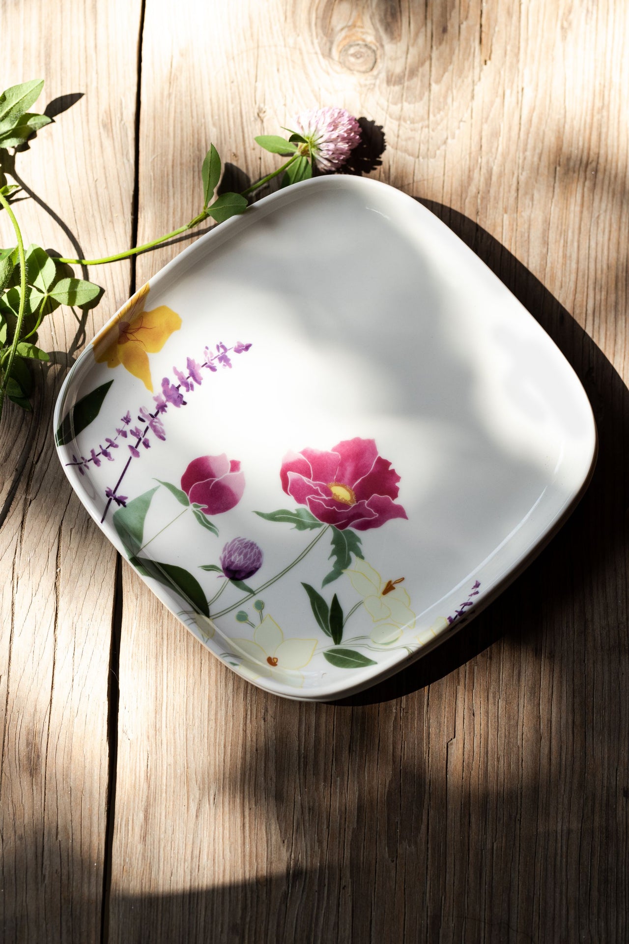 Floral Design Cup | Floral Design Plate