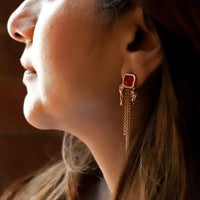 Thumbnail for earrings for mehndi function