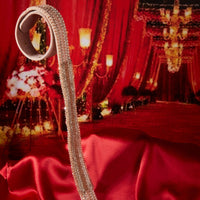 Thumbnail for Designer Statement Pink Embellished Waist Belt  for Bridal