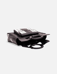 Thumbnail for Black and white mini tote bag for women from Shop Meraki